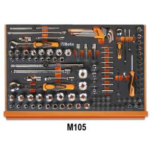 BETA - 059881088 Surtido de 273 herramientas para reparaciones de automóviles en bandejas de espuma EVA-EAN 8054809163895 AUTOMOCIÓN - Product Image 1