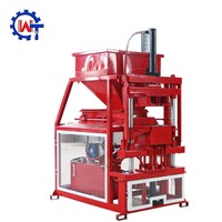 Machine professionnelle de fabrication de blocs WT2-10, fournisseur de machines automatiques de fabrication de briques Lego emboîtables pour le Cameroun