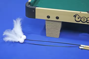 Nuevo alimentador interactivo para mascotas, mesa de juego, bola peluda, rascador para gatos con Snooker y características de billar, juguete para gatos - Product Image 5