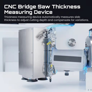 Machine à découper à 5 axes CNC de type pont, puissance 11 kW, pour la découpe de marbre, de carreaux et de dalles de <span class=keywords><strong>pierre</strong></span> <span class=keywords><strong>tombale</strong></span> à bon <span class=keywords><strong>prix</strong></span> - Product Image 2