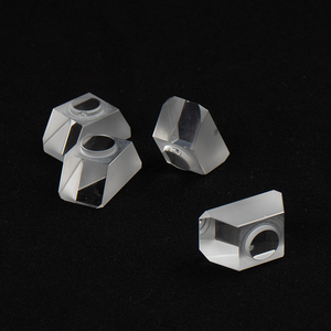 Design personalizado vidro óptico guia luz bloco processado de acordo com desenhos trapézio guia luz bloco prisma - Product Image 2