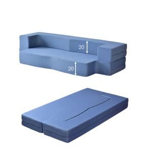 <b>Foldable</b> Convertible <b>Sofa</b> <b>Bed</b> Foam Filling Multifunctional For Small Apartments And Living Room Use - Product Image 3