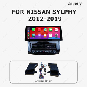 Hàng mới đầy đủ Màn hình 12.3 inch QLED đài phát thanh <span class=keywords><strong>Android</strong></span> cho 2012-2019 Nissan sylphy với 8-core Car DVD đài phát thanh Stereo máy nghe nhạc GPS - Product Image 4