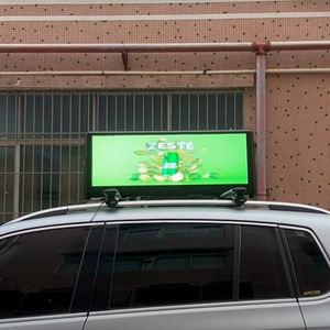 MORMANN-Pantalla LED de doble cara para publicidad de coche, señal de techo, pantalla LED para taxi - Product Image 1