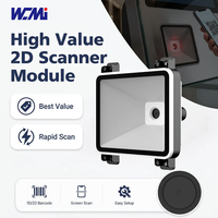 Module de lecteur de codes-barres 2D intégré OEM A153 pour contrôle d'accès, portail de sécurité, porte, codes 1D, 2D, QR, interface USB TTL RS232