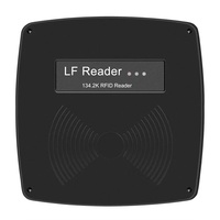 Lector RFID LF de 134,2 KHZ para cerdo, Cabra, ganado, seguimiento de animales, lector de Chip fijo de larga distancia para mascotas con interfaz USB y RS232