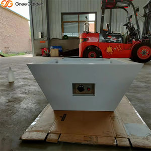 Foyer au gaz en acier corten blanc avec cascade et pique-flamme - Chauffage extérieur écologique pour la piscine, les fêtes de jardin et la relaxation - Product Image 6