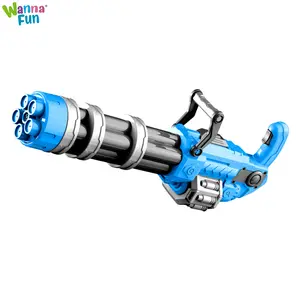 Hete Verkoop Automatische Kinderen Outdoor Speelgoed Elektrische Squirt Gatling Water Gun Zomer Party Speelgoed