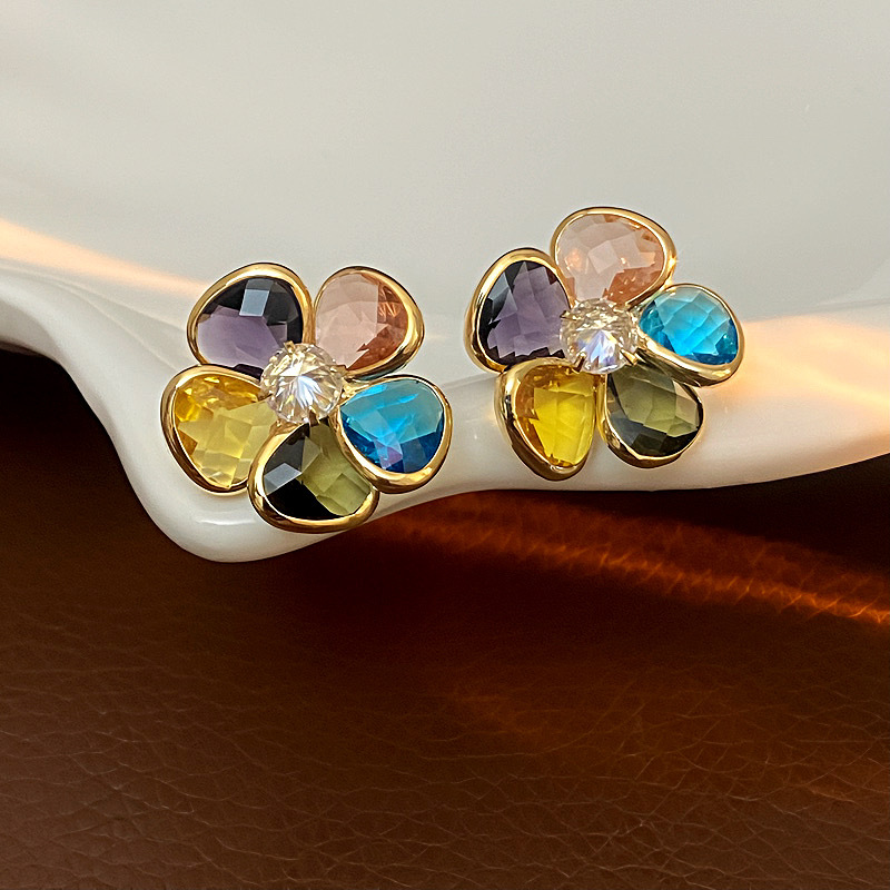 Aguja de plata-oro (chapado en oro grueso)