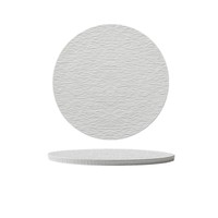 Service de vaisselle minimaliste et écologique pour restaurant en Chine - Noir/Blanc, design plat uni, assiettes à steak/sushi/snacks