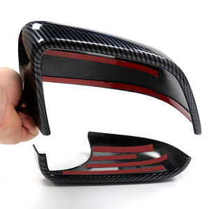 Cubierta de Espejo Retrovisor Lateral de Fibra de Carbono para Automóvil, para Tesla Model 3 Model Y, Accesorios Exteriores para Automóvil, Cubierta de Espejo Retrovisor Lateral ABS - Product Image 6