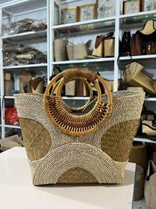New Design and Hot Summer Seagrass <b>Bag</b> Handmade Best Quality 2024 - Product Image 3
