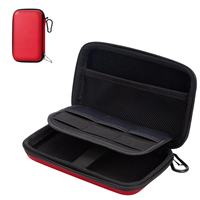 Étui rigide portable étanche et antichoc en EVA pour disques durs, batteries externes, câbles de données et accessoires numériques