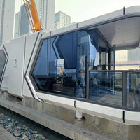 Maison conteneur modulaire intelligente en acier avec salle de bain, cuisine, salon et usage commercial – Mini-maison préfabriquée pour chambre d'hôtel