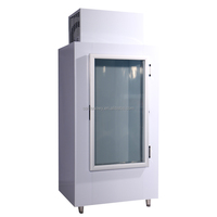 Congélateur de stockage de glace commercial en plein air avec ventilateur de bac spacieux pour la restauration de bars et d'événements