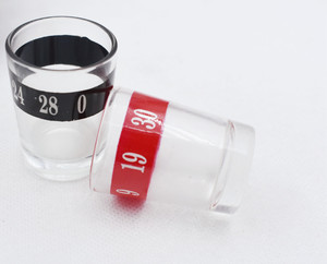 Rueda de <span class=keywords><strong>ruleta</strong></span> de vidrio, juego para beber, <span class=keywords><strong>mini</strong></span> <span class=keywords><strong>Ruleta</strong></span> de casino, 12 tazas - Product Image 2