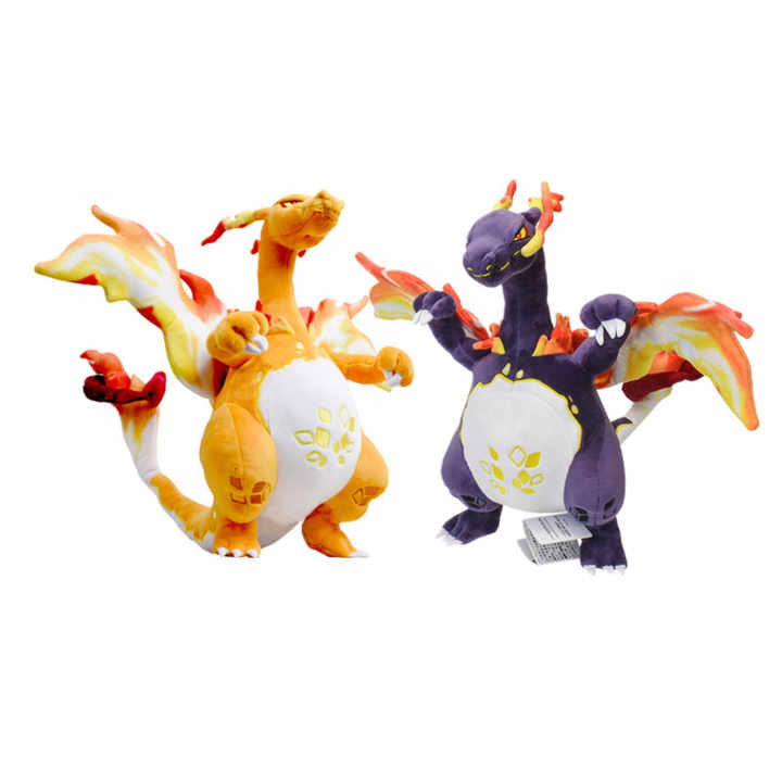 2 Styles Mega Charizard Plush Toys Charizard XY Plush Doll Stuffed