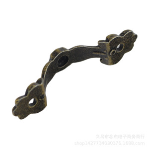 Mini tiradores de aleación de zinc de 43 mm x 10 mm, fundición a presión, para cajas y armarios A24 - Product Image 4