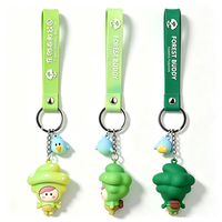 Porte-clés personnalisé en PVC 3D avec design anime - Commande en gros, couleur personnalisée, logo personnalisé, forme personnalisée, porte-clés promotionnel, cadeaux, livraison rapide d'échantillons