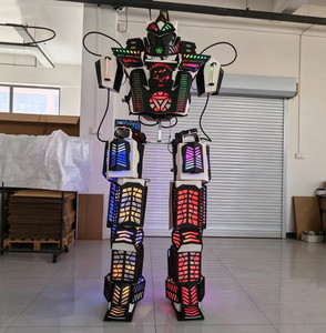 Disfraz de Robot <span class=keywords><strong>Gigante</strong></span> con Luces LED Eléctricas para Cosplay, Disfraces de TV y Películas, Decoraciones para Fiestas de Navidad y Halloween - Product Image 4