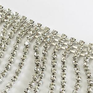 In Stock di Design di lusso con strass diamantato catenina con fiocco e catena di cristallo In vita per abiti da festa gioielli - Product Image 4