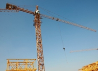Mini-grue à tour HAISHAN 4T QTZ40-HS4708 avec boîte de vitesses, moteur à engrenages et roulement - Équipement de construction à haute efficacité