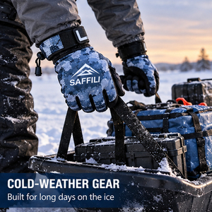 Gants de navigation et de pêche professionnels OEM |   Gants marins à haute adhérence, courts et longs, pour les doigts |   UV50+ Séchage rapide Imperméable - Product Image 2