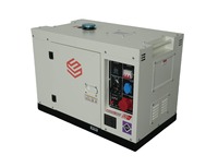 Generator Diesel Portabel YHS 220V Tipe Senyap Daya 5000W-9000W Opsi ATS & Remote Control