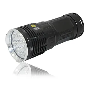 <span class=keywords><strong>Torche</strong></span> Led T6, Rechargeable, <span class=keywords><strong>10000</strong></span> <span class=keywords><strong>lumens</strong></span>, 18650, lot de 10 pièces, éclairage d'extérieur, haute qualité, projecteur de lumière - Product Image 1