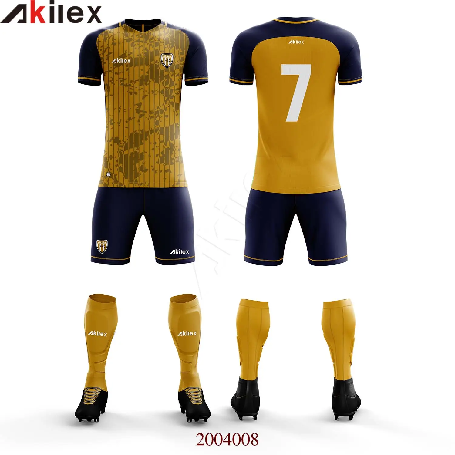 Kit de uniforme de futebol para personalização, mais novo design esportivo de equipe de futebol uniforme de futebol