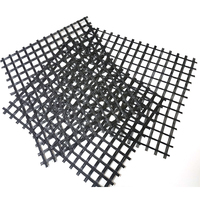 Geogrid de Poliéster Personalizado Shandong GEOROAD 80KN para Muros de Contención, Refuerzo de Taludes y Caminos, Malla Bidireccional Tejida por Urdimbre