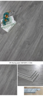 Nouveau revêtement de sol en vinyle plastique imperméable Carrelage de sol commercial Échantillon gratuit Plancher stratifié Spc Click