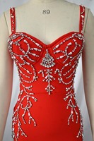Damen Luxus Kristall für Bandage Maxi kleid mit Strass Spaghetti träger Casual Style Bodycon Party Wear Größen 2XL 5XL