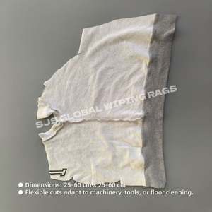 Chiffons en molleton colorés, essuie-tout en coton 100 %, chiffons de nettoyage de classe industrielle, conçus pour l'équipement lourd des ateliers - Product Image 3