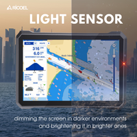 Tablette GPS marine de haute qualité 10,1 pouces, écran lisible en plein soleil 1000 nits, étanche IP68, navigation haute précision, garantie 12 mois