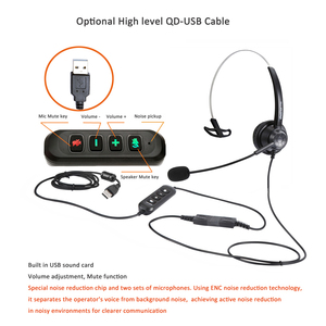 Proolin nhà máy tốt nhất giá rẻ Mono tai nghe F750-QD-3.5mm, tai nghe yea-link/Jabra/fanvil/Grandstream loạt - Product Image 6