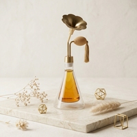 Botol Parfum Kaca Lapis Ganda 80ml 300ml, Kuning & Bening, Aksesori Airbag Opsional