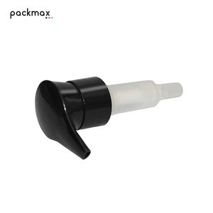 Pointed oval external lotion pump head — 28-tooth external spring pump head, shower gel & lotion pump, press pump head - Product Image 6