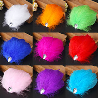 2022 coiffure en plumes naturelles pour femme, accessoires de Performance de danse pour fille