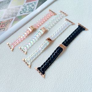 <span class=keywords><strong>Correa</strong></span> de reloj <span class=keywords><strong>transparente</strong></span> con láser para <span class=keywords><strong>Apple</strong></span> <span class=keywords><strong>Watch</strong></span>, <span class=keywords><strong>correa</strong></span> de reloj de resina colorida galvanizada de alta calidad para Iwatch 9/8/7 - Product Image 6