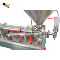 Machine pneumatique de remplissage de bouteilles de miel, 100-1000ml, shampoing liquide à tête unique