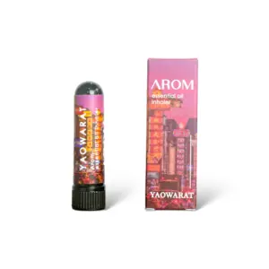 Natural Product Organic From Thailand Aromatic Aroma Authentic Yaowarat Thai Inhaler Stick by AROM Yaowarat Thai Inhaler