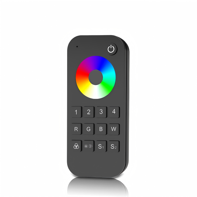 4 Zones RGBW Remote Control RGB Touch Wheel RF Remote Controller LED Handheld Remote Switch for LED Controller RT9