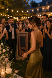 <span class=keywords><strong>Imprimante</strong></span> thermique portable en bois à écran tactile pour reçus et photos, idéale pour la <span class=keywords><strong>location</strong></span> événementielle et les fêtes - Product Image 4