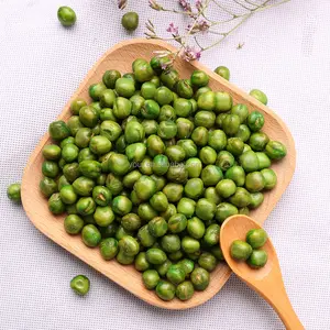 Chinese crispy snacks Vegan low fat Healthy Sea Salt Fried Green peas leisure food
