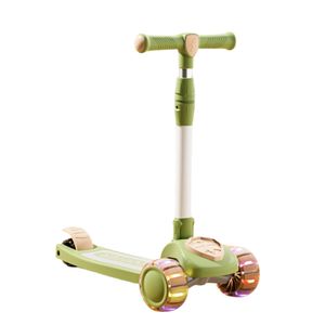 高さ調節可能な折りたたみ式合金子供用スクーターイルミネーションLEDホイール3 ~ 10歳モダンアウトドア用 - Product Image 1
