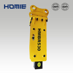 Rompedor Hidráulico HOMIE 75mm para Escavadora Komatsu PC138US Certificado CE com Cinzel Hexagonal para Operações de Mineração - Product Image 3