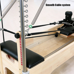 Ventes directes usine : Reformer Pilates <span class=keywords><strong>de</strong></span> haute qualité en bois <span class=keywords><strong>de</strong></span> chêne et d'érable, modèle Cadillac Cama <span class=keywords><strong>De</strong></span> Tower Bed, pour usage commercial et domestique - Product Image 2