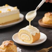 Vente chaude 200g Sauce au fromage crémeux dans une bouteille en plastique pour les desserts servant des agrafes tartiner diverses options d'emballage disponibles
