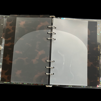 Classeur à anneaux A4 avec intercalaires à 2 poches, inserts en PP pour enveloppes de budget, planification budgétaire, allocation des fonds, porte-enveloppes personnalisé